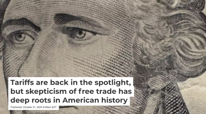 Noted economic nationalist Alexander Hamilton. Douglas Sacha/Getty Images